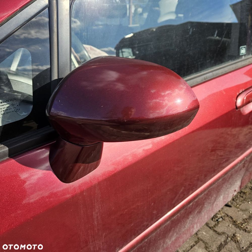 lusterko zewnętrzne / lusterka / prawe lewe / Honda City 2008 (kod lakieru: R-525P / Tango Red Pearl) - 3