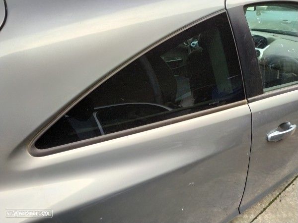 Vidro Lateral Painel Tras Direito Opel Corsa D (S07) - 1