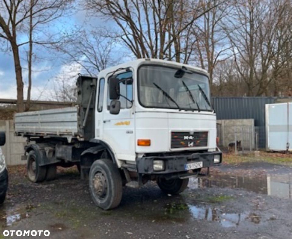 MAN 2 x MAN kiper 17-192 Wywrotka kiper 4x4 - 13