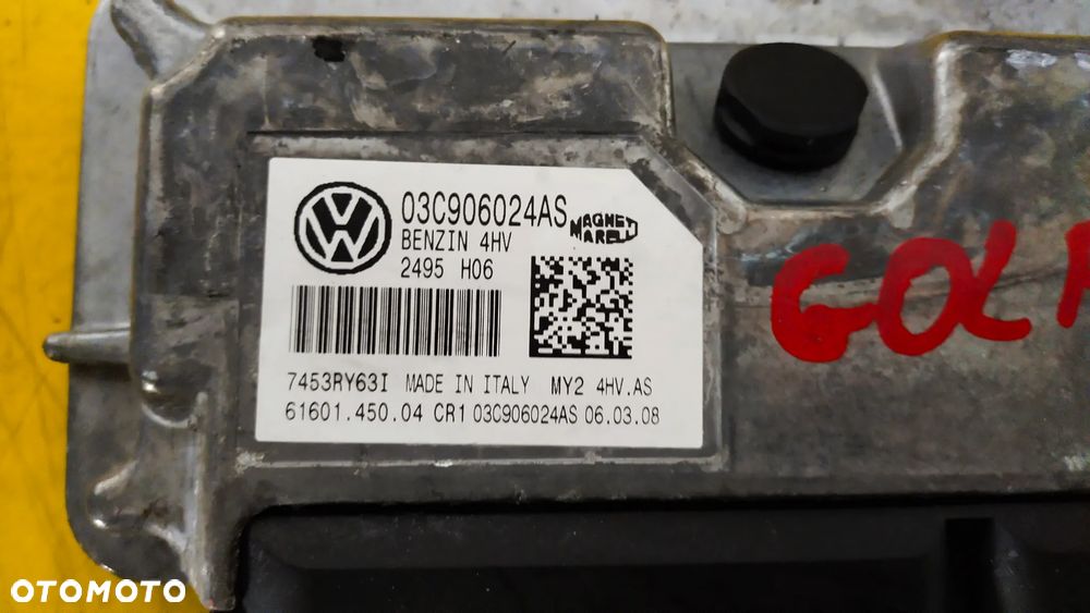 STEROWNIK 03C906024AS VW GOLF 5 - 2