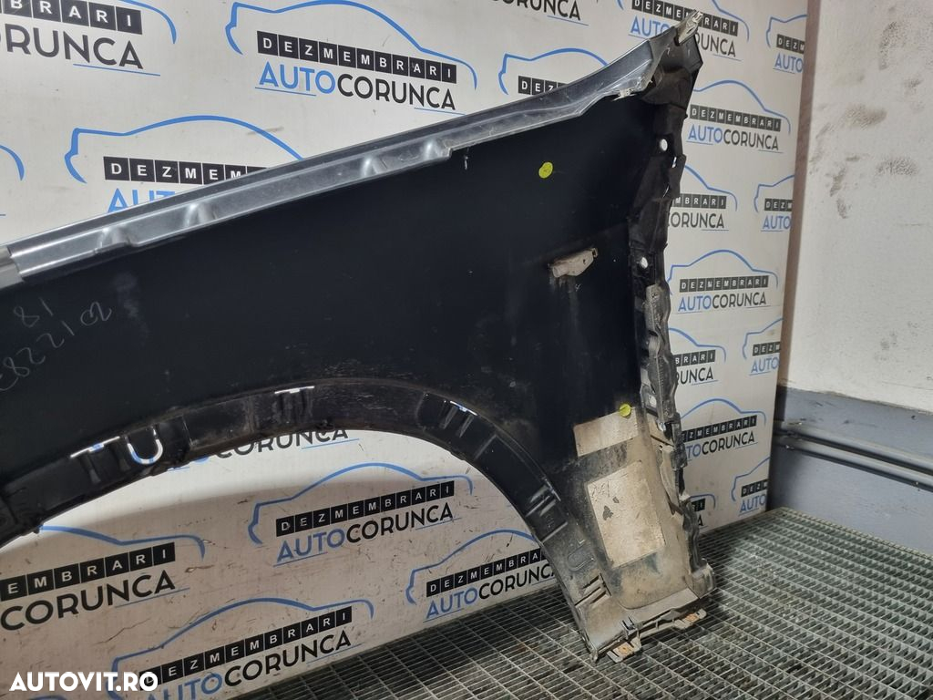 Aripa Dreapta Fata BMW X5 E70 Facelift 2010 - 2013 4 Usi Platingrau metallic A68/7 (1280) - 6