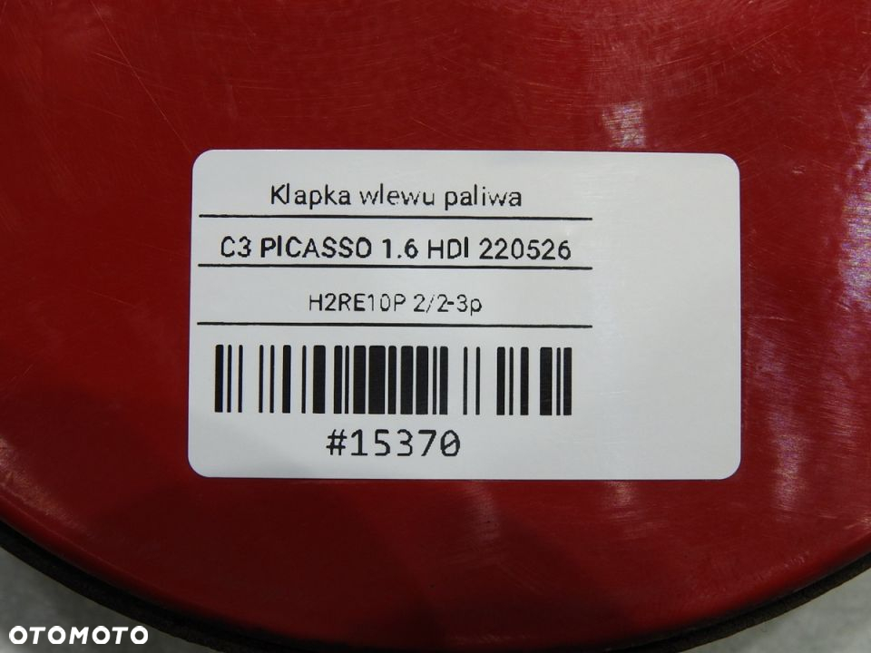 KLAPKA WLEWU PALIWA KKNB CITROEN C3 PICASSO - 8