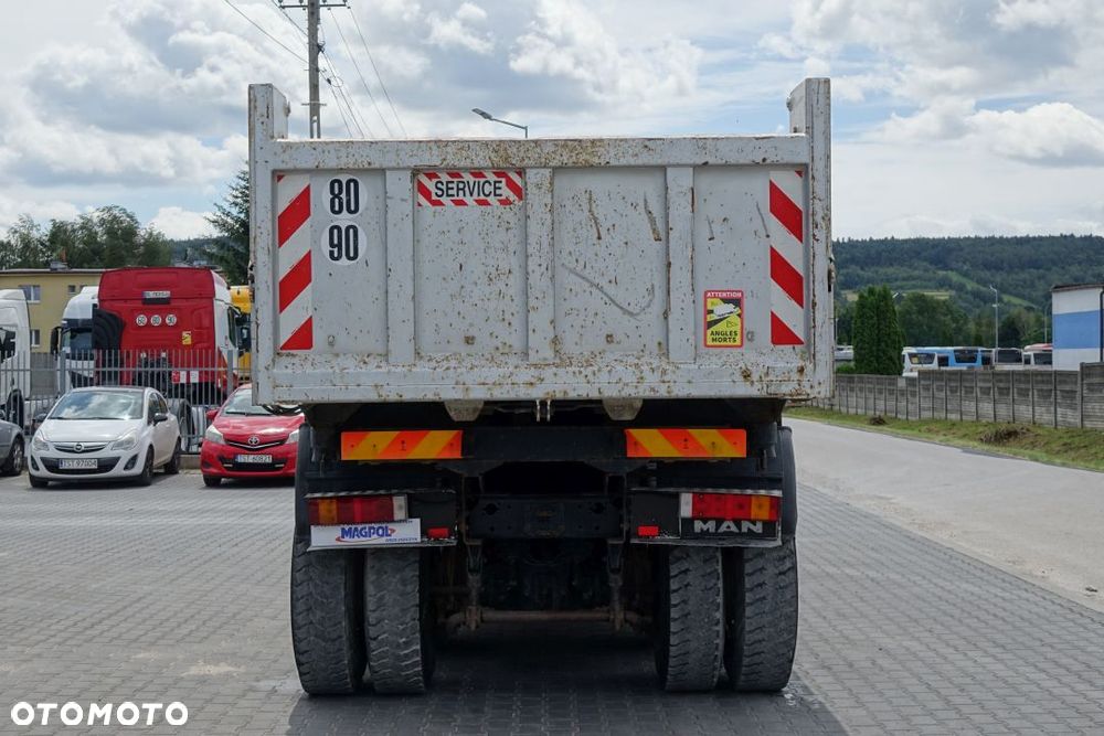 MAN FE 410 A /8x4 / MANUAL / WYWROTKA /BIBENNE / DWUSTRONNA / HYDROKLAPA / HYDROBURTA - 8
