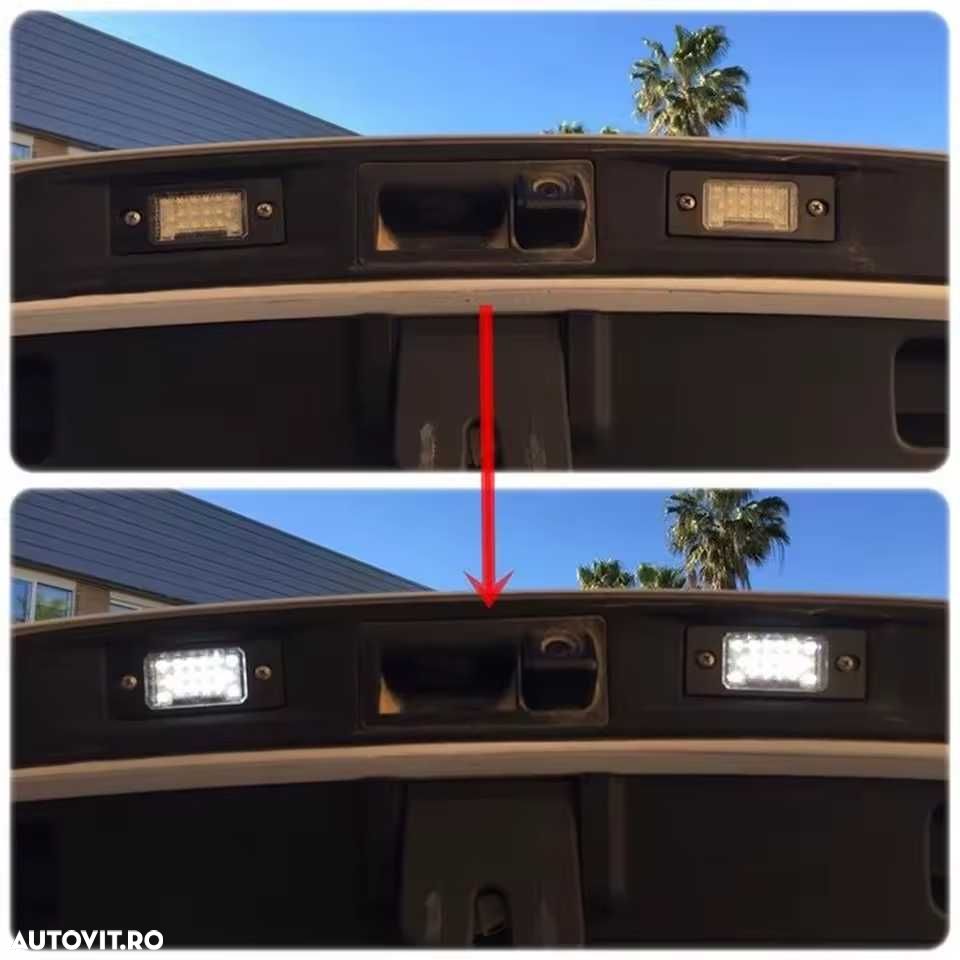 Lampi Numar LED Portbagaj VW Touareg Tiguan Golf 5 Passat B5.5 Cayenne - 3