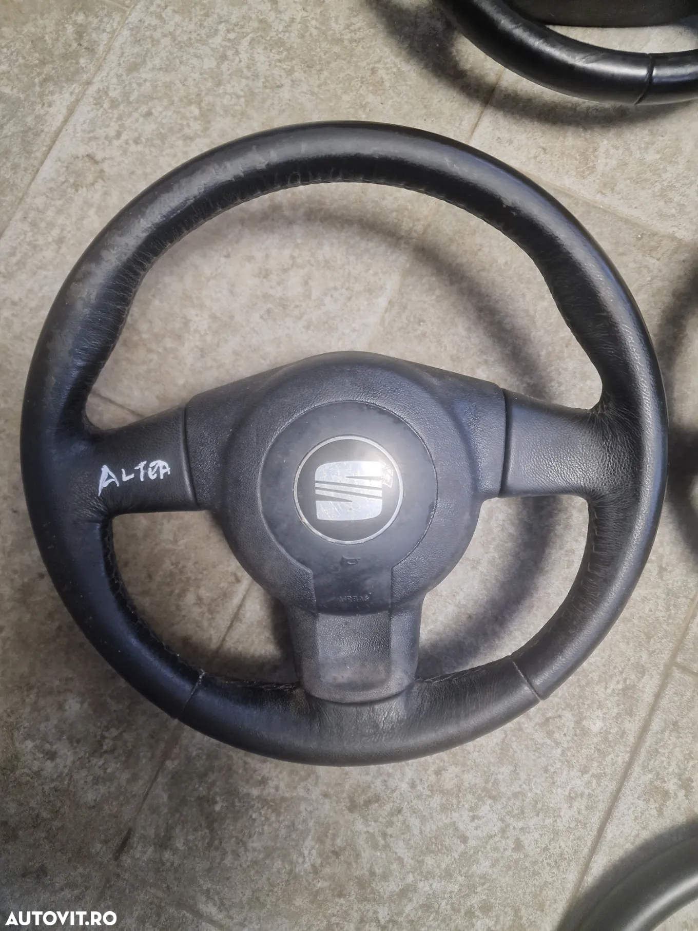 Volan cu padele comenzi si airbag Vw Golf 5,Touran, Vw t5,Seat Altea - 6