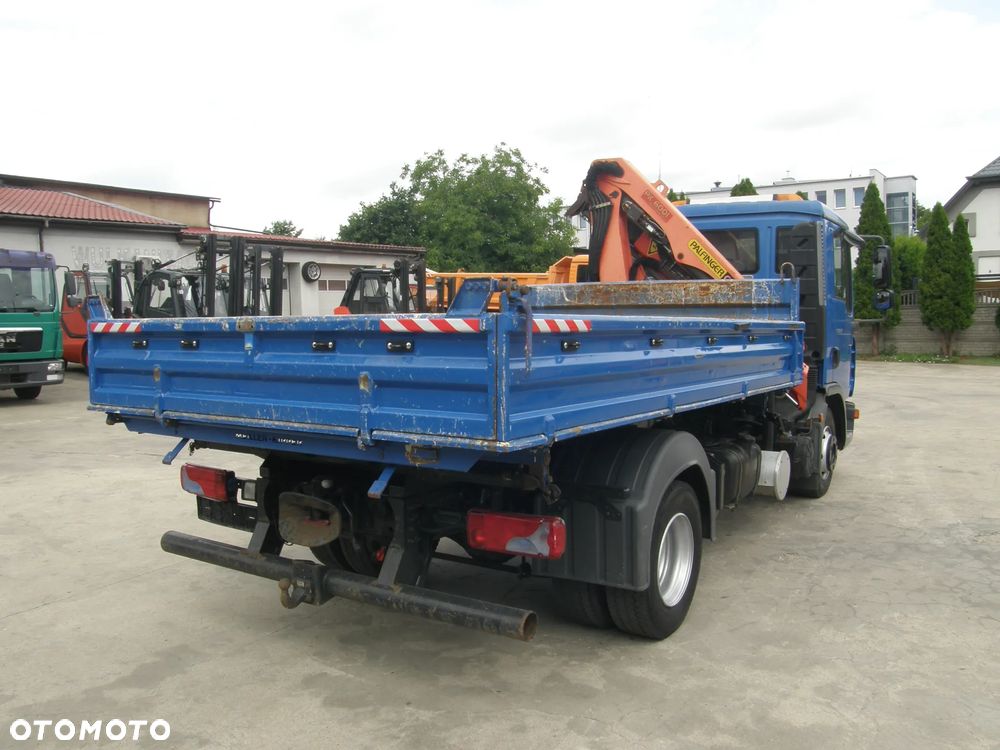 MAN TGL 8.210 2006 HDS Palfinger wywrotka Meiller-Kipper z Niemiec - 13