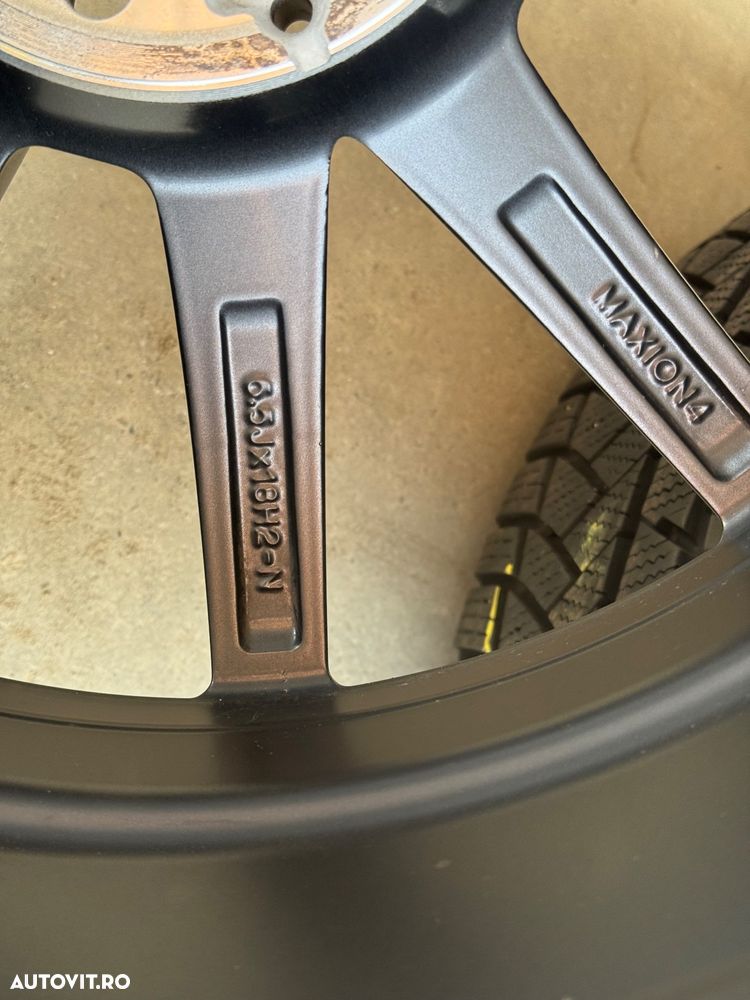 Vând jante originale Mercedes B-class pe 18” cu anvelope de iarnă - 8