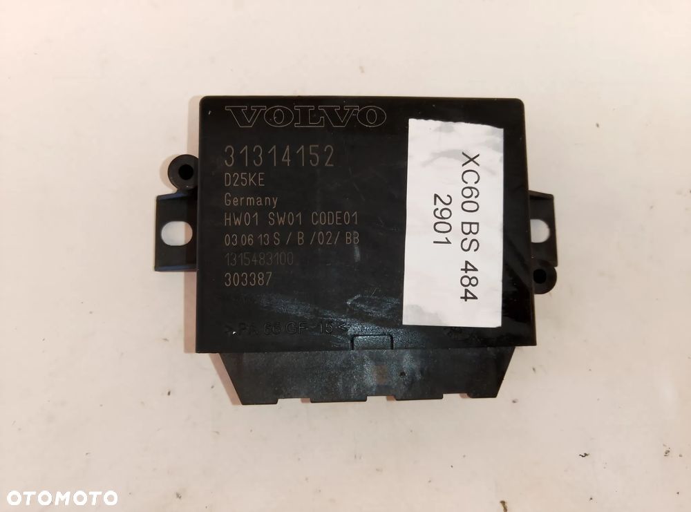 Moduł Sensor PDC Parkowania Volvo 31314152 - 2