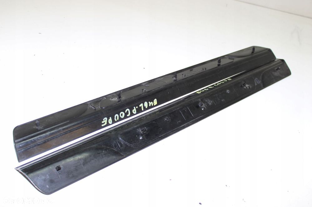 BMW E46 COUPE LISTWA LISTWY PROGOWE LEWA PRAWA KOMPLET 8204114 - 4