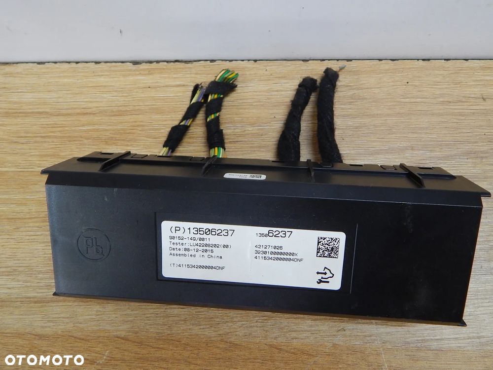 Zestaw startowy sterownik stacyjka 1.6 cdti  Opel MOKKA I A zafira astra corsa meriva Trax 12-18  Łuków części - 7