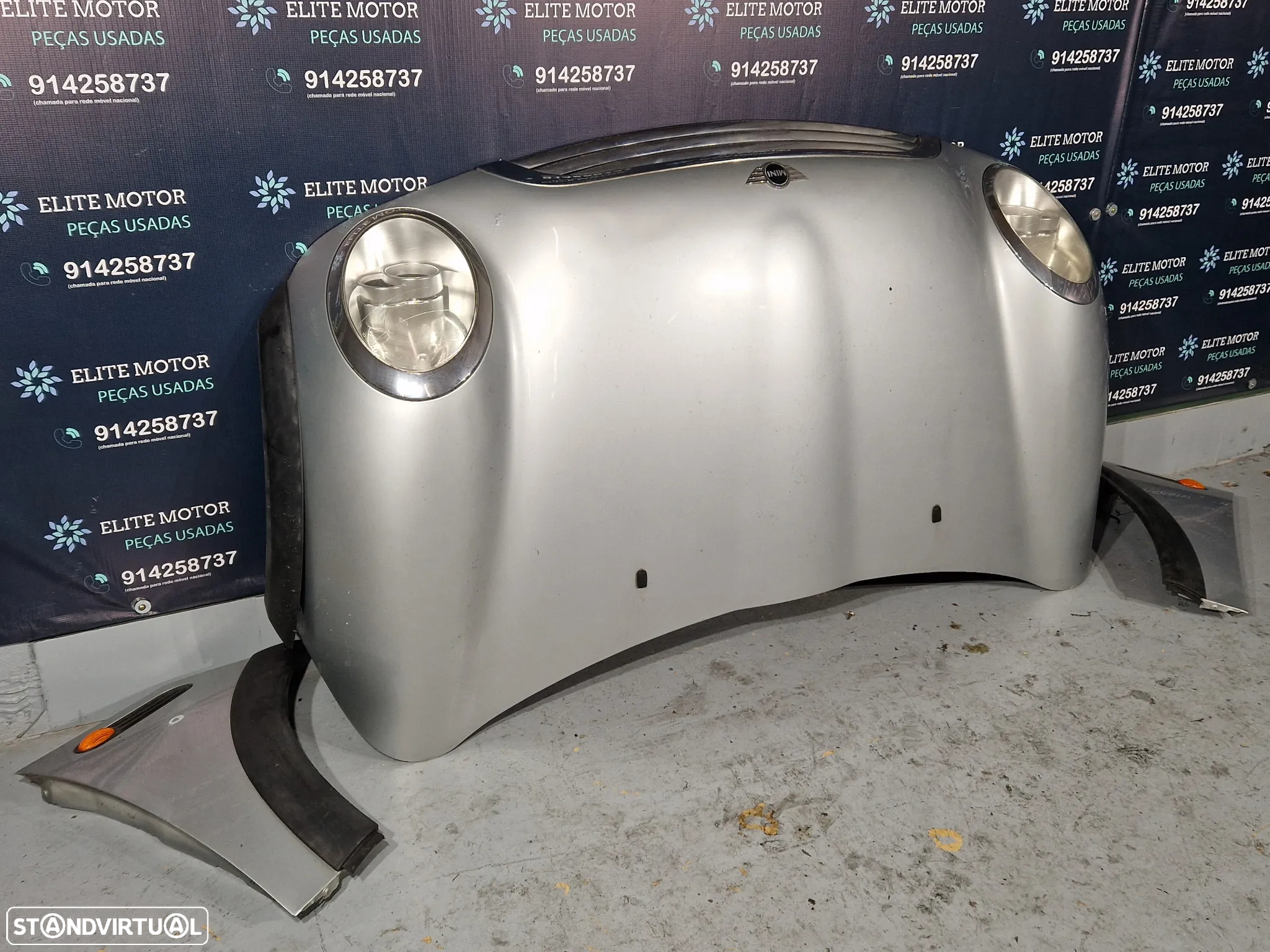 Frente completa usada MINI ONE COOPER R50 R53 1.4i capot parachoques oticas guardalamas - 10