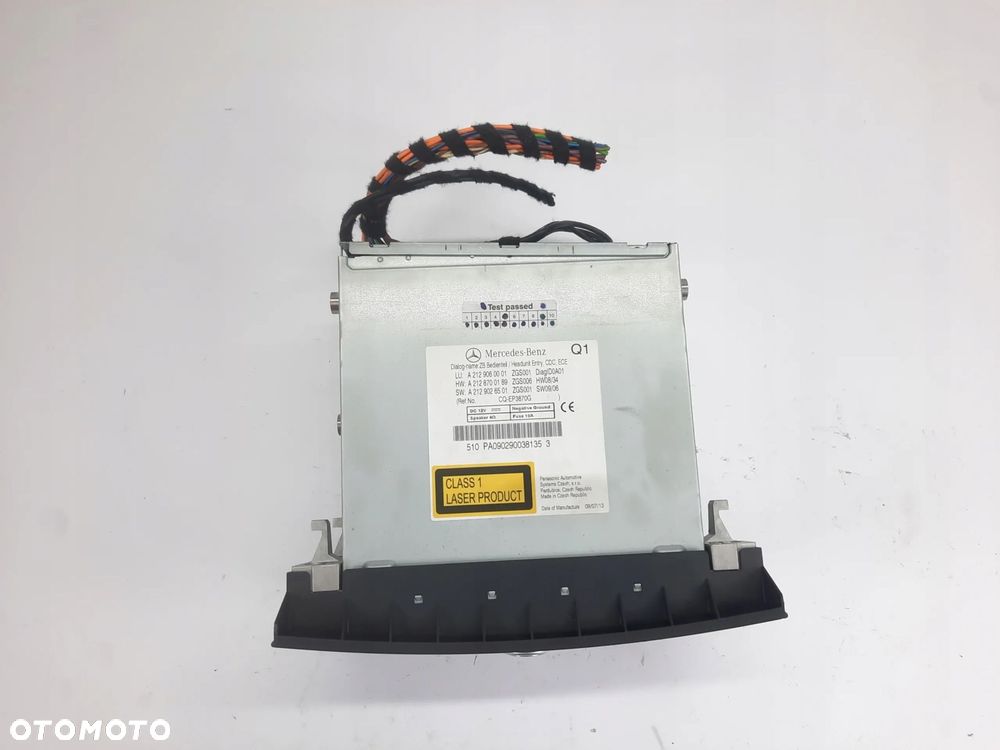 MERCEDES E W212 RADIO NAWIGACJA - 4