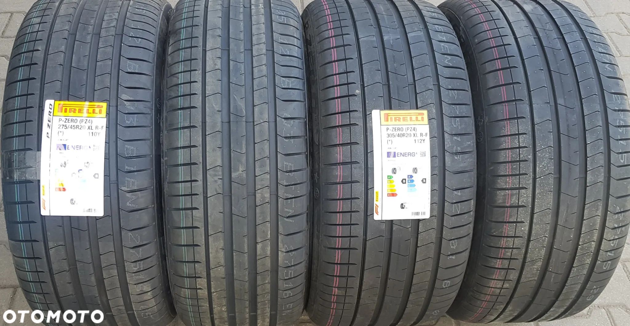 2x 275/45R20 2x305/40R20 Pirelli P Zero * RSC Komplet opon letnich - 1