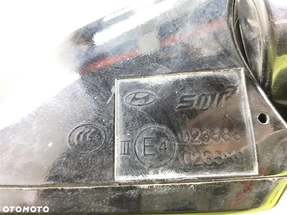 Lusterko prawe elektryczne Hyundai I40 2011-2014 023588 023589 CZARNE - 6