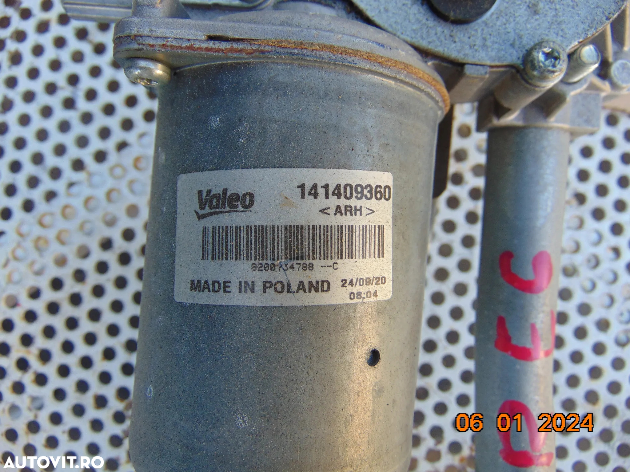 Motoras stergatoare Renault Master 2011-2024 Nissan NV400 Opel Movano ansamblu stergatoare dezmembrez - 6