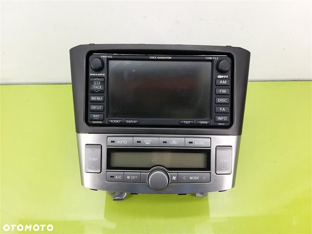 Radio CD FABRYCZNE WYŚWIETLACZ Toyota Avensis  II T25 2003-2006 - 1