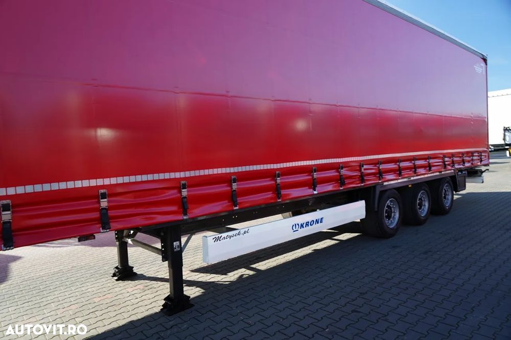 Krone CORTINĂ KRONE / MEGA / 2018 / AXĂ RIDICABILĂ / PLATĂ JOSĂ - 10