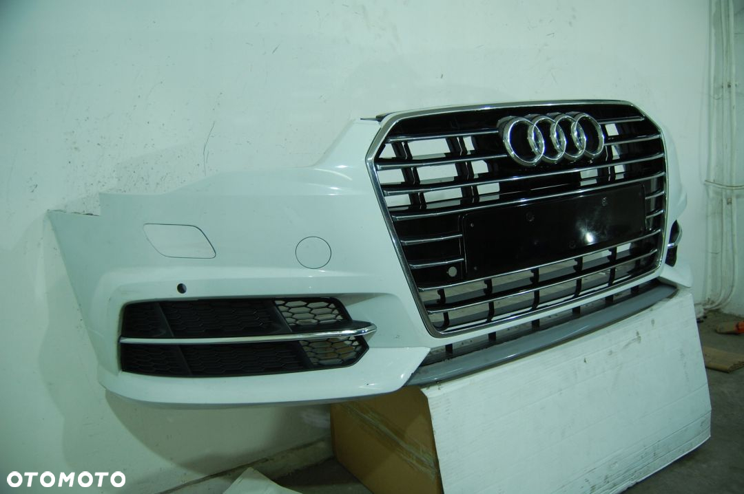ZDERZAK AUDI A6 C7 S-LINE 4G LIFT 2015-2018 KOMPLETNY - 2