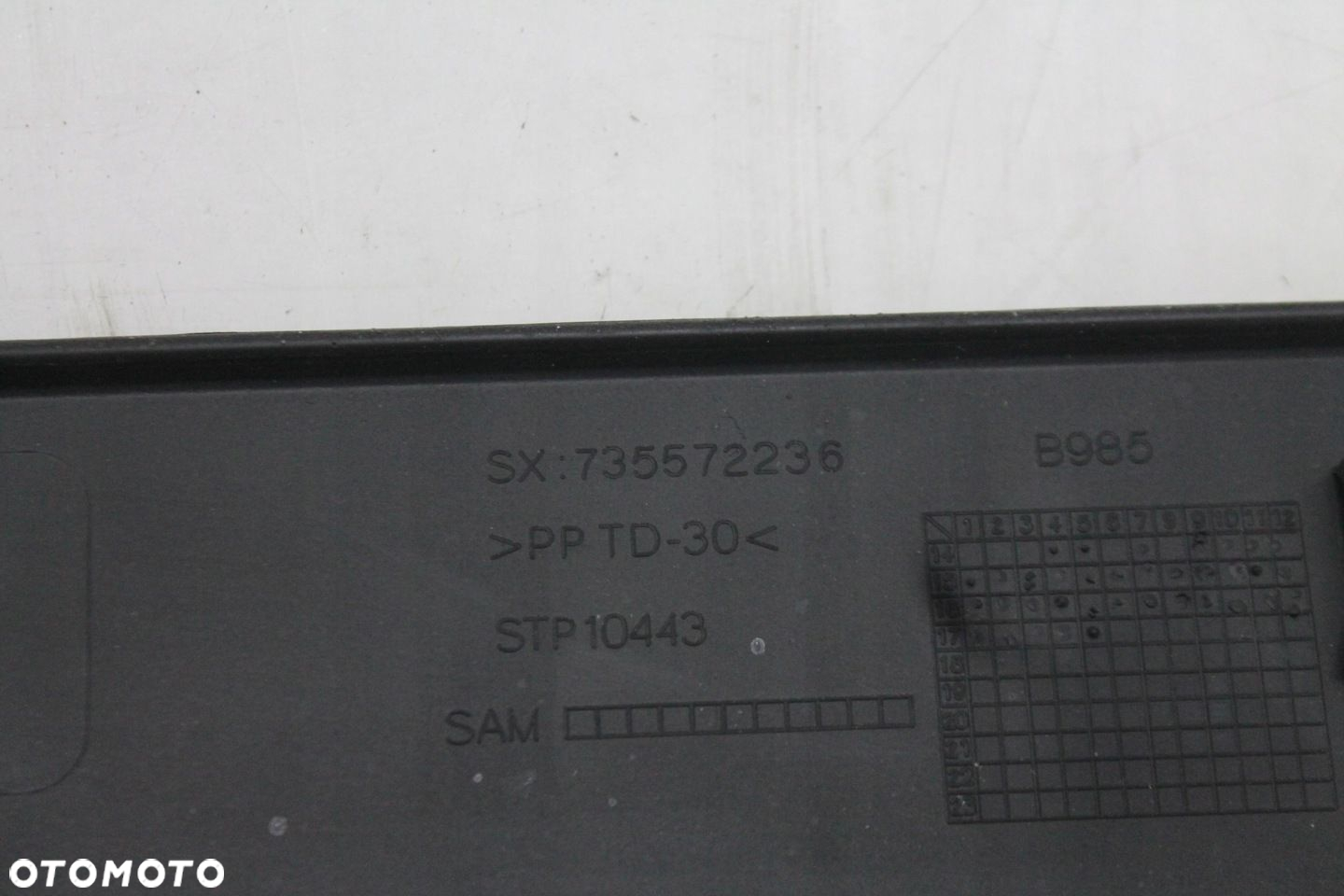 LISTWA NAKŁADKA PROGOWA LEWA 735572236 FIAT 500X 14-18 - 6