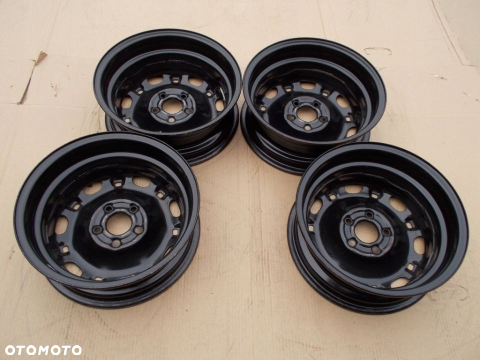 4x Felgi 14 VW Polo Skoda Fabia Praktik Rapid 5j 5x100 ET35 - 14