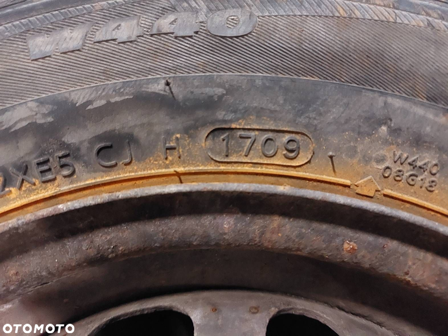 OPONY ZIMOWE 4 SZT 155/80R13 2009R HANKOOK ICEBEAR W440 2017R SEMPERIT - 6