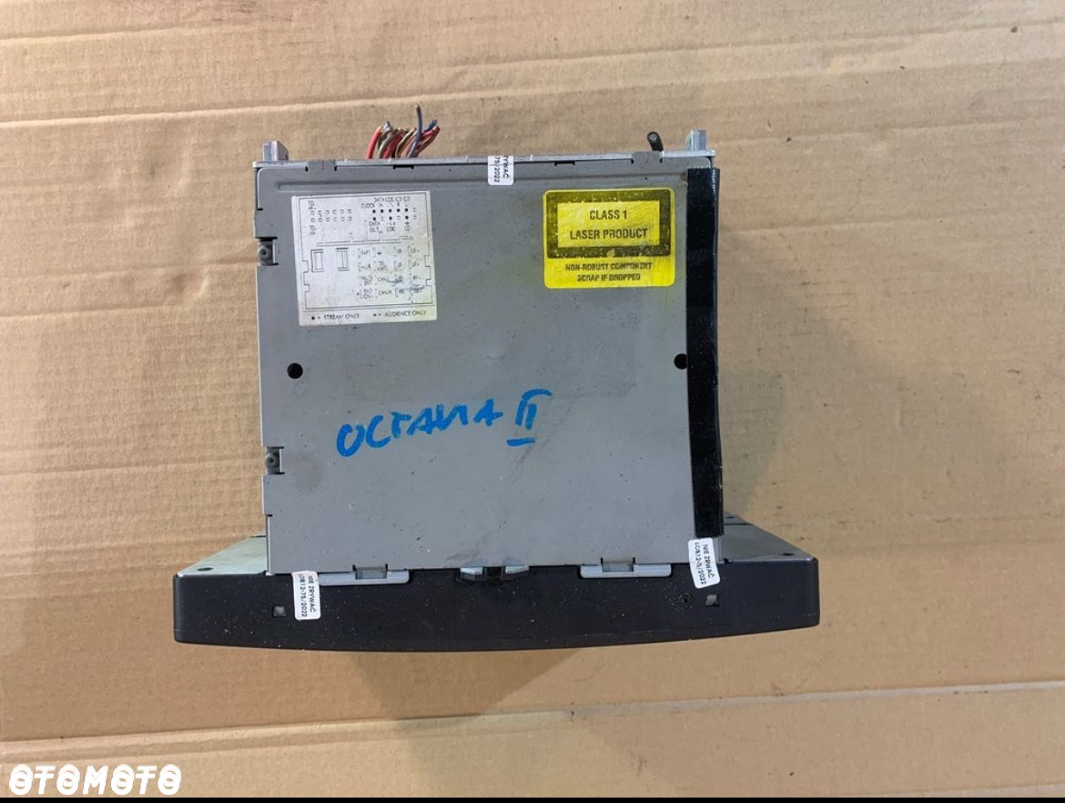 1Z0035161A radio fabryczne Skoda octavia II 2 - 4