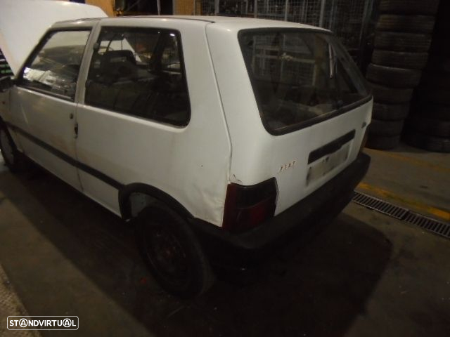 Carro MOT: 146B2000 FIAT UNO 1991 1.7D 58CV 3P BRANCO DIESEL - 9