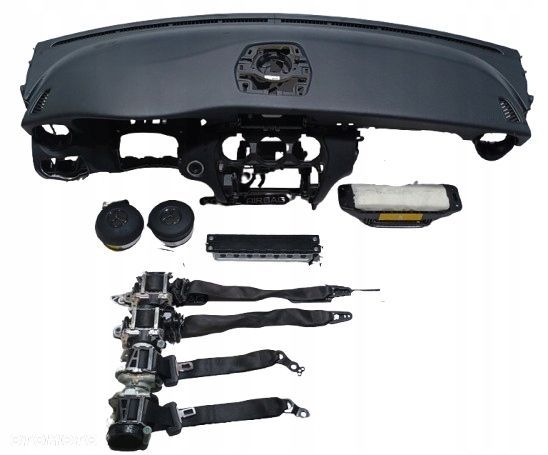 komplet poduszki deska pas pasy mercedes c-klasa w205 lift manual - 1
