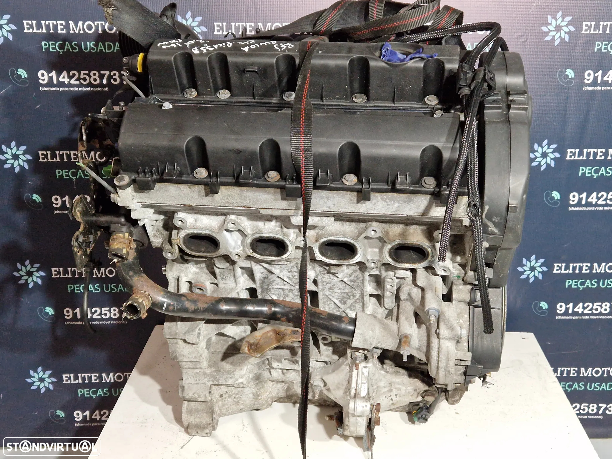 Motor usado RFJ EW10A CITROEN C4 PICASSO 2.0 16V 140CV C5 PEUGEOT 307 407 - 5