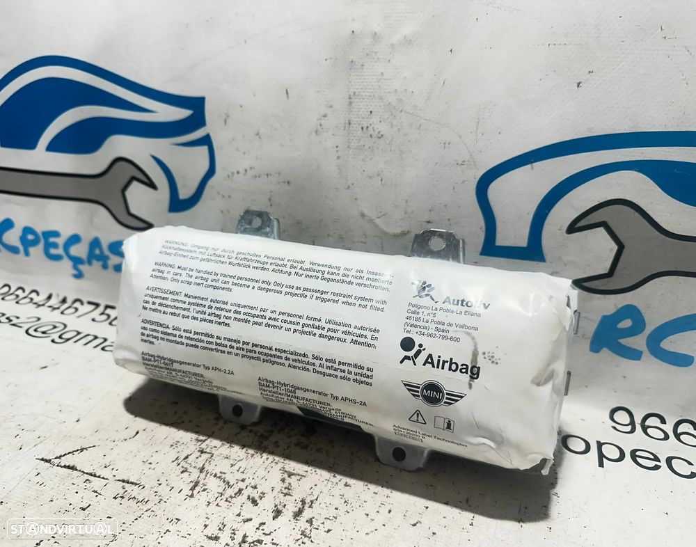 .Airbag Tablier Passageiro Pendura Original SRS BMW Mini R60 Countryman R61 Paceman 9802752 - 6