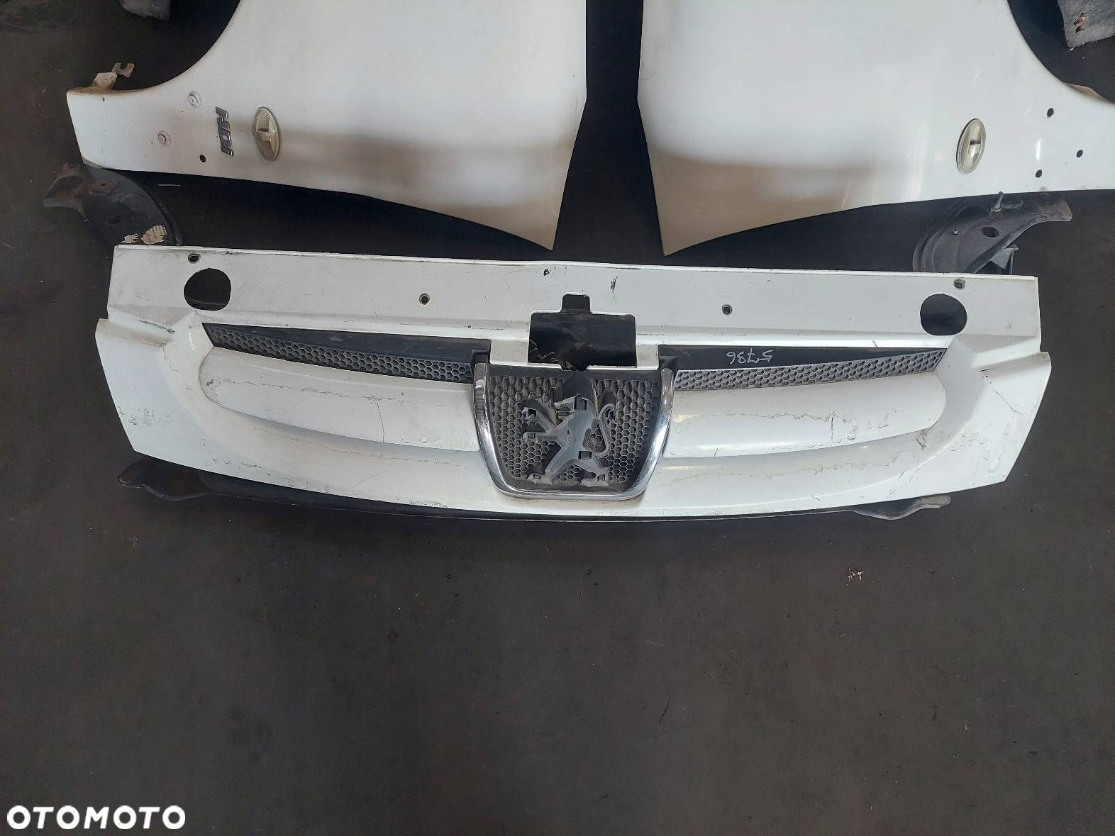 KOMPLETNY PRZÓD BŁOTNIK MASKA ZDERZAK GRILL PEUGEOT PARTNER I LIFT EWP - 3