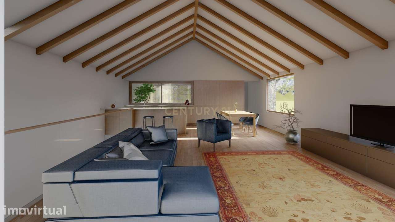 Casa em Pedra com Garagem e Terreno na Zona do Gerês – A 2 Km do Rio R - Grande imagem: 3/60