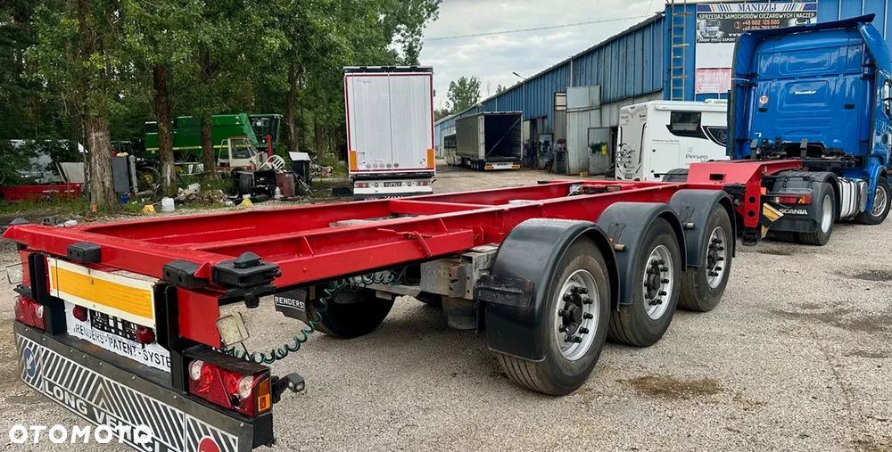 Renders PODKONTENEROWA ROZSUWANA 1x20 2x20 1x35 1x40 1x45 WAGA:5760kg OSIE BPW OŚ PODNOSZONA 2005r - 5