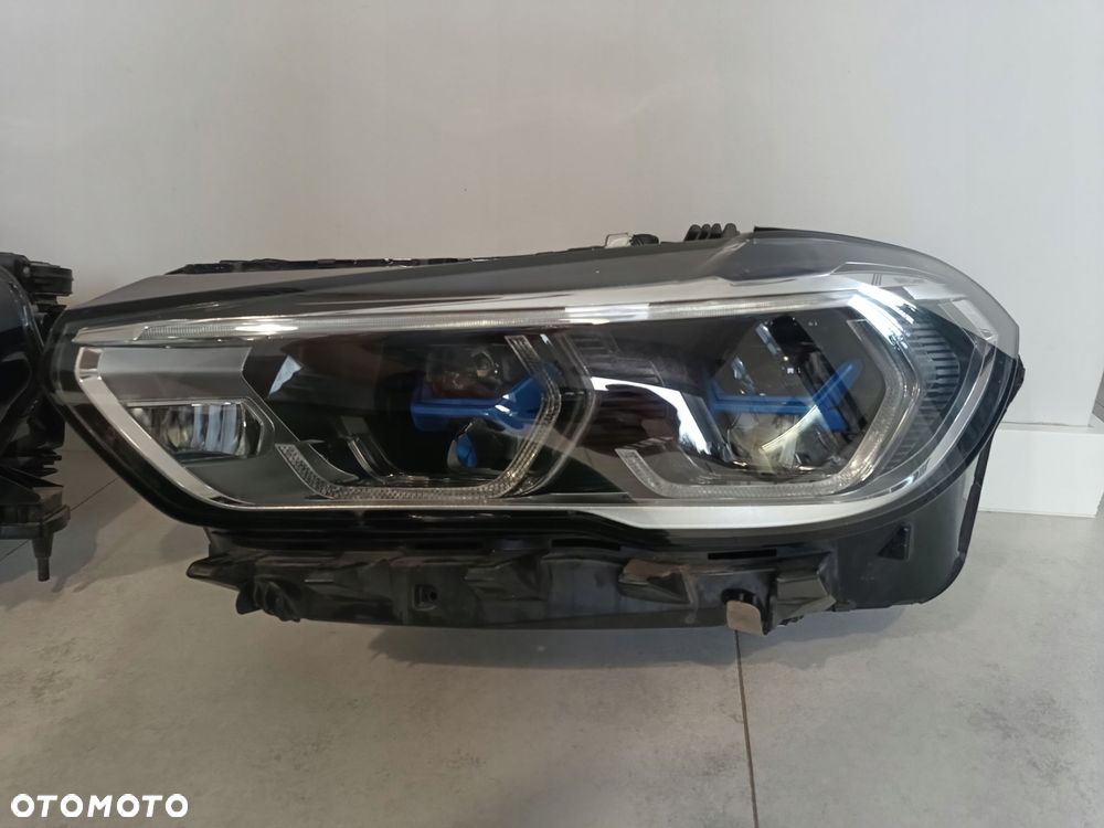 bmw x5 g05 x6 g06 lampa lewa + prawa przód laser 5a2997-01 5a2998-01 eu - 2