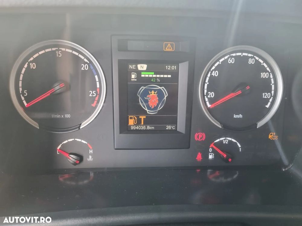 Scania P410 transportor pentru 3 capete tractor, pregatire VDI - 11