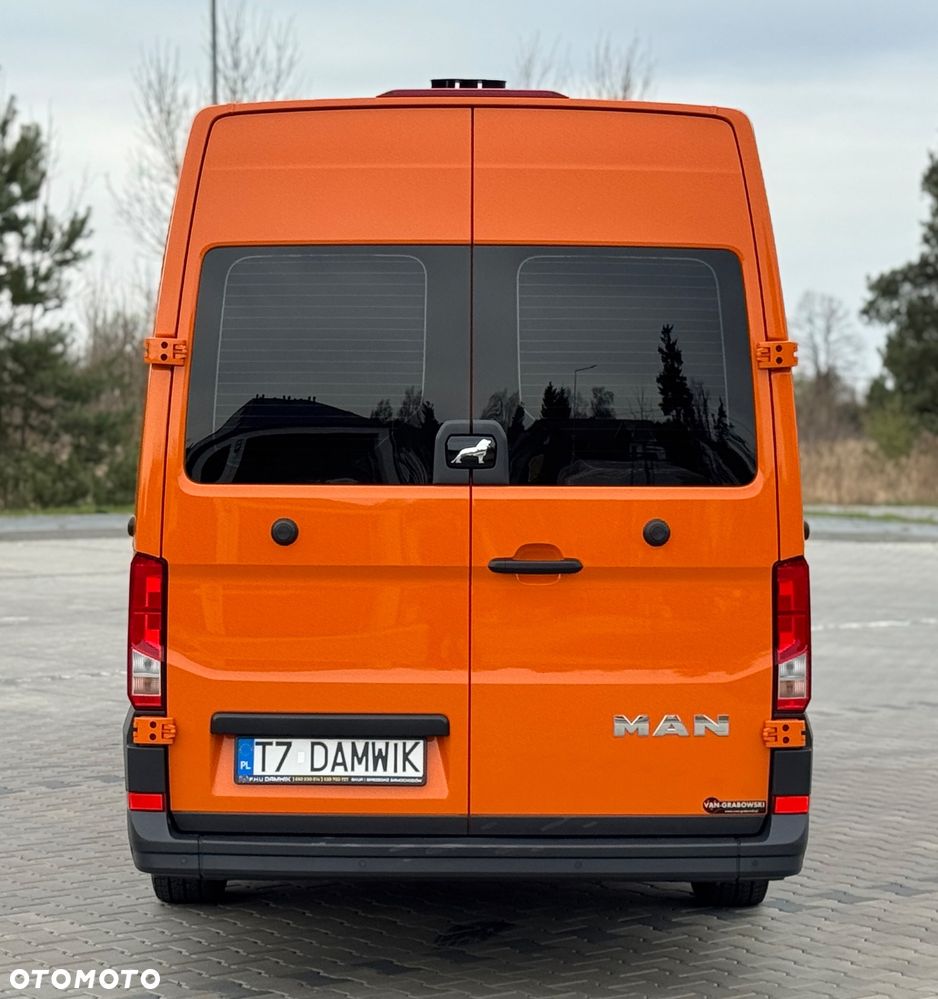 MAN TGE 3.180‼️2025‼️9-Osobowy‼️EXTRA LONG‼️L5H3 Niski przebieg 4.990km NA GWARANCJI Salon Polska WEBASTO NAVI Brygadowy Przewóz Osób Niepełnosprawnych NOWY - 9