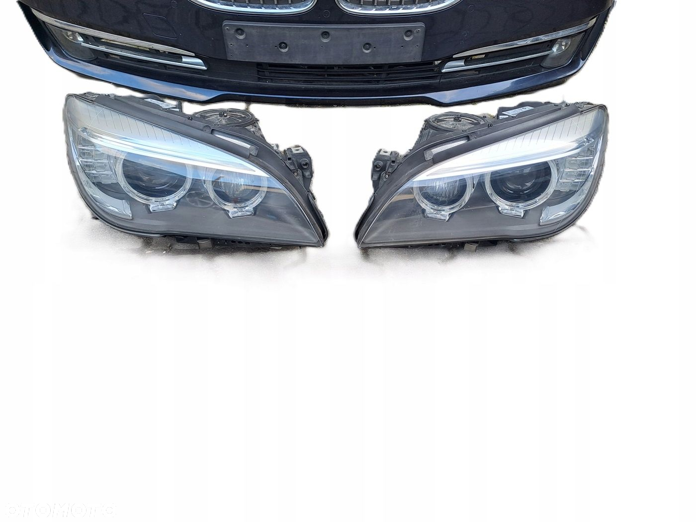 BMW F01 F02 LCI 12-15R MASKA ZDERZAK PAS BŁOTNIK XENON A89 EUROPA - 7