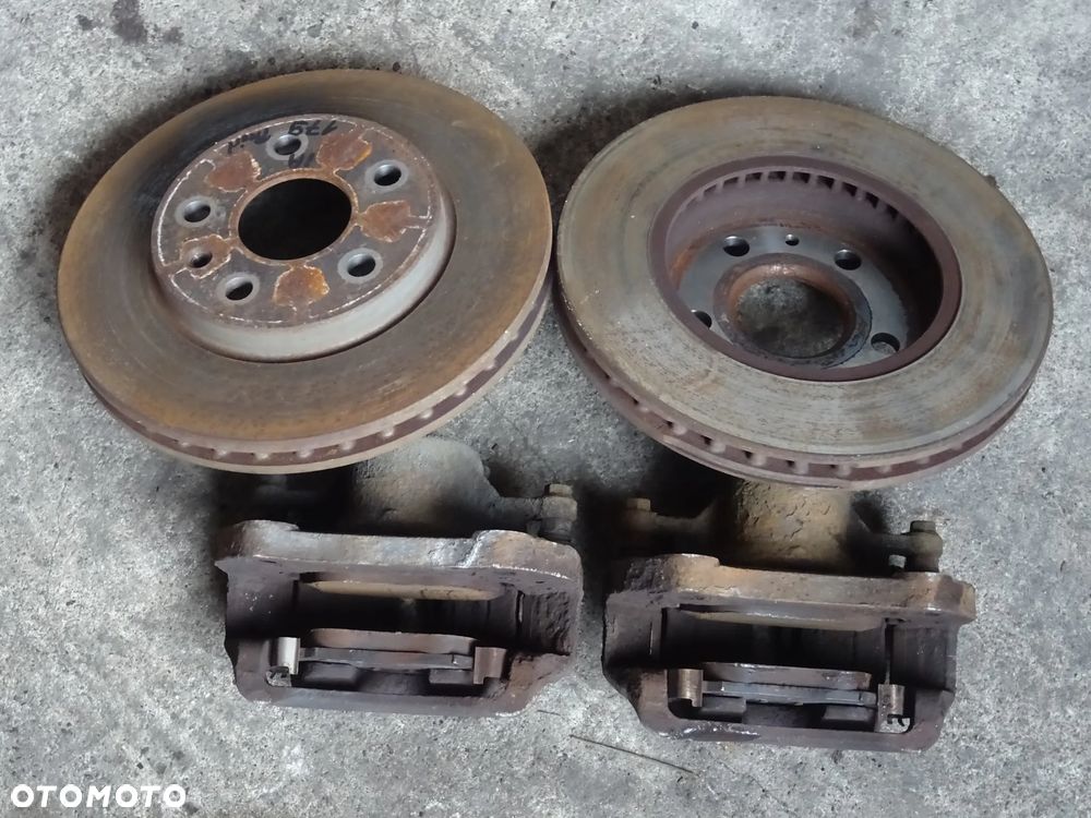 OPEL INSIGNIA A TARCZE HAMULCOWE PRZEDNIE JAK NOWE 5x120 296mm PBD8124 zaciski klocki - 1