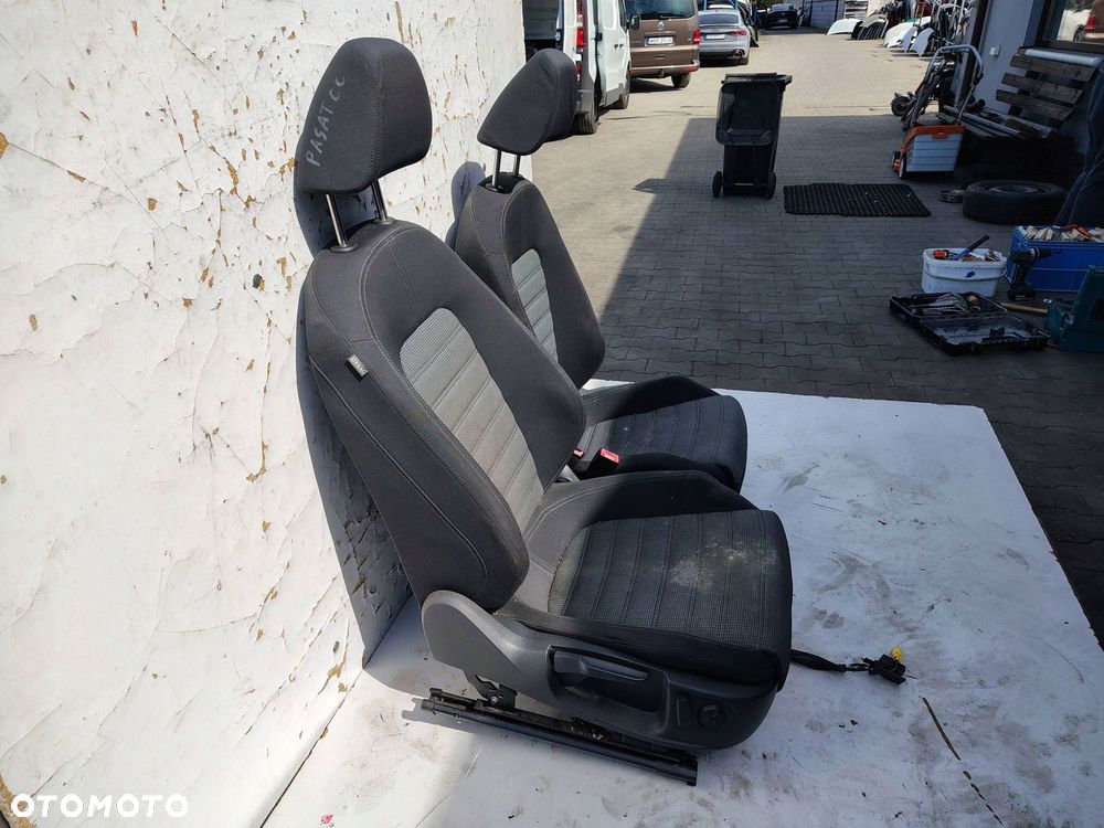 FOTEL FOTELE KIEROWCY PASAŻERA PRZÓD L+P KOMPLET VOLKSWAGEN PASSAT CC - 6