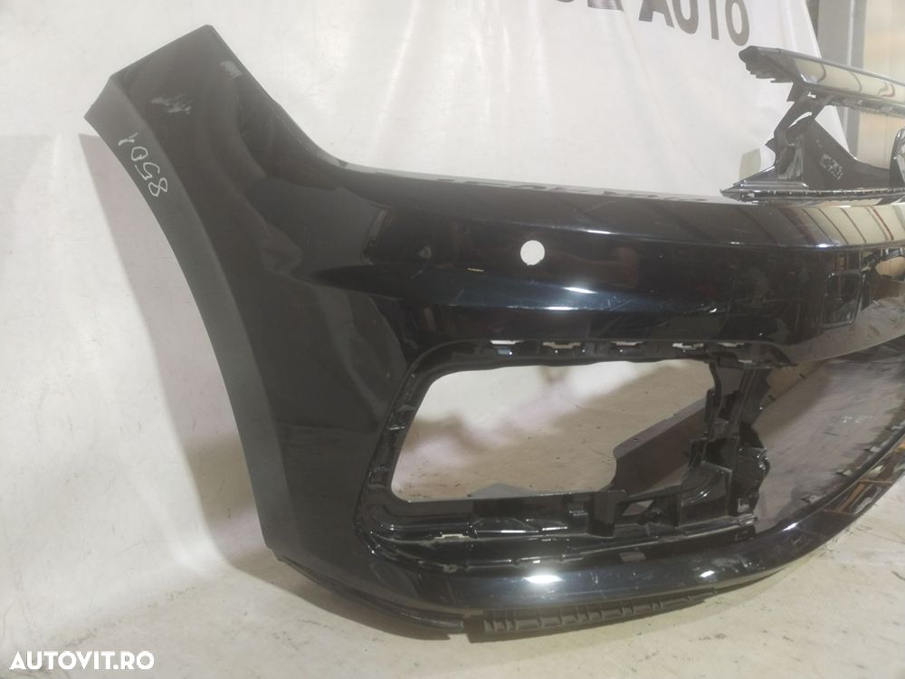 Bara fata VW Polo GTI, R-Line, 2017, 2018, 2019, 2020, 2021, cod origine OE 2G0807221J, cu gauri pentru senzori de parcare (4). - 4