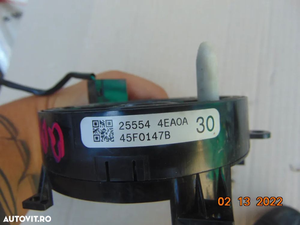 Spirala Volan Nissan Qashqai 2013-2020 senzor unghi volan banda volan - 3