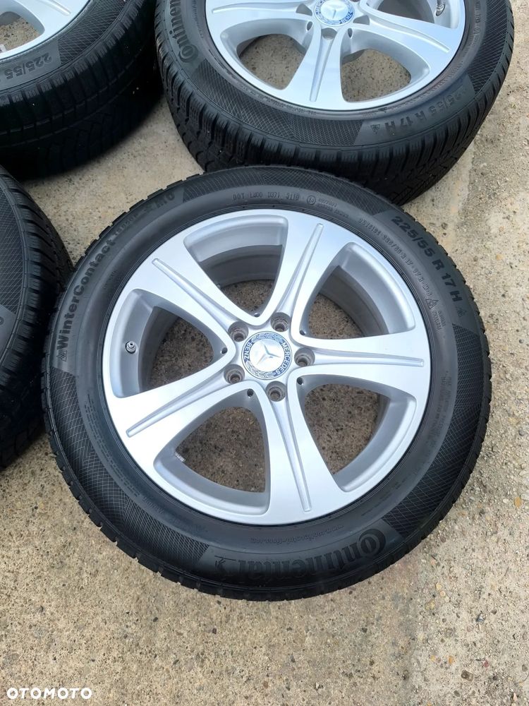 5x112 Felgi Aluminiowe Alufelgi 17 Mercedes Koła Zimowe Zima E klasa W213 W212 E klasa Coupe Cabrio W207 C207 C W204 W205 W206 VITO V W447 E Cabrio W238 A238 Legnica ALU-RAD 225/55 5,5mm TPMS - 5