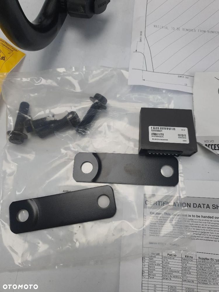 HAK HOLOWNICZY BRINK WYPINANY ORYGINAŁ MODUŁ VOLVO S60  31359557 - 3