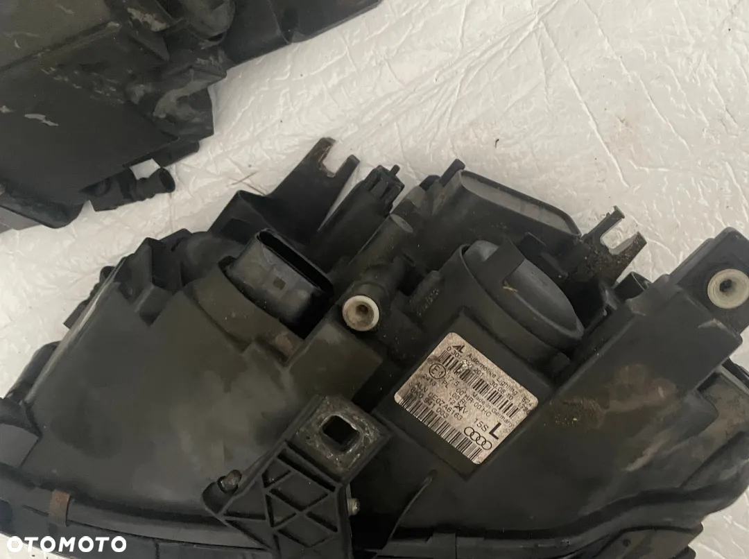 Audi A4 B8 8K reflektory zwykłe lampa prawa lewa lampy przód - 3