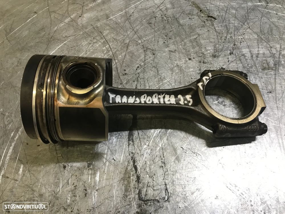 PISTON COM BIELA VOLKSWAGEN TOUAREG / TRANSPORTER 2.5TDI (AXD AXE BAC) - 1