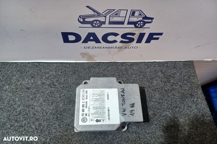 Calculator airbag 1T0909605C Volkswagen VW Touran 1 [2003 - 2006] Min - 1