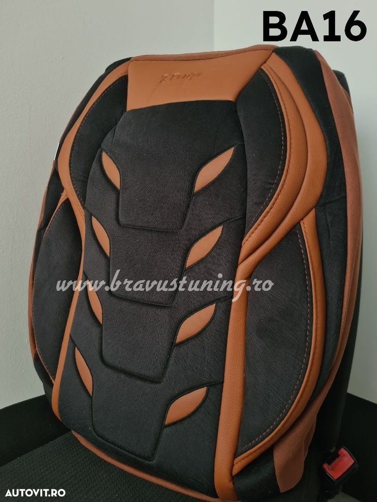 Huse scaun auto ALCANTARA BA Opel,Skoda, Mercedes, BMW, Audi, Ford etc - 5