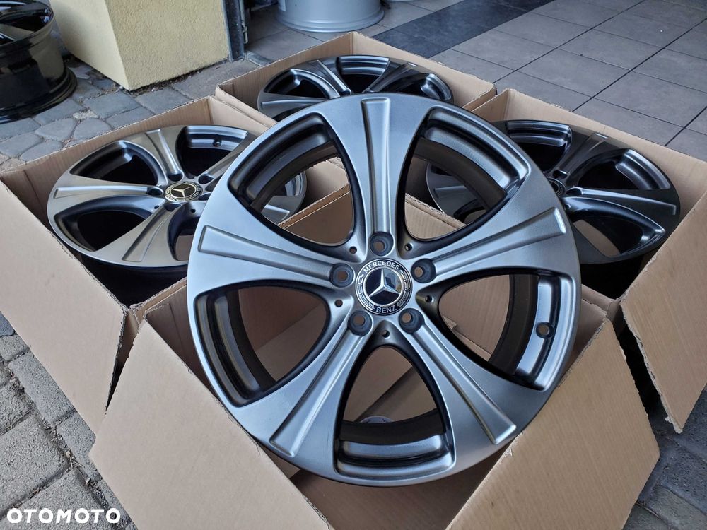 Alufelgi 18 5x112 Mercedes C E S V CLA CLK GLK GLC ML Vito Viano 510# - 6