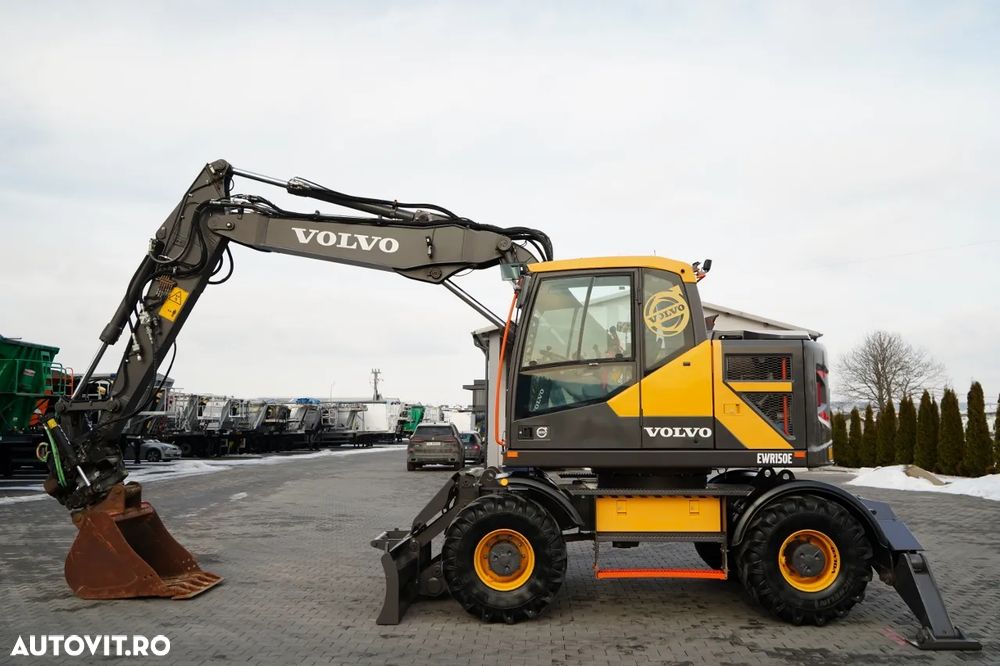 Volvo EWR150E / EXCAVATOR PE ROȚI / ROTOTIL / JOYSTICK / POWERTILT / 2019 / - 2
