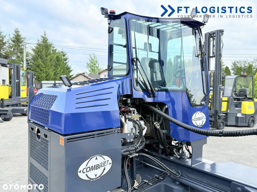 Combilift WÓZEK CZTEROKIERUNKOWY - WIELOKIERUNKOWY | COMBILIFT C4500S | GAS | TRIPLEX 5550MM | POZYCJONER WIDEŁ | WOLNY SKOK | NOWE OPONY | PO SERWISIE | STAN IDEALNY | Szeroka oferta wózków czterokierunkowych i bocznych, dopasowanych do różnorodnych potrzeb i zastosowań - 39